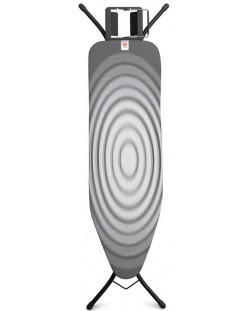 Σιδερώστρα Brabantia - Titan Oval, 124 x 38 cm,γκρί