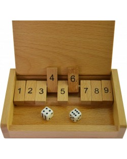Ξύλινο παιχνίδι αριθμητικής Goki - Κλείσε το κουτί