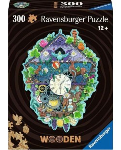 Ξύλινο παζλ  Ravensburger  300 части - Ρολόι κούκου