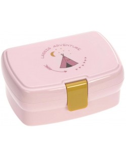 Κουτί φαγητού Lassig - Adventure Tipi, ροζ