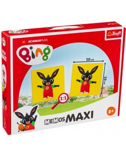 Παιδικό παιχνίδι μνήμης Memos Maxi - Bing