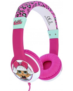 Παιδικά ακουστικά OTL Technologies - L.O.L. My Diva, ροζ