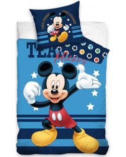 Παιδικό σετ ύπνου  2 τεμαχίων Sonne Home - Mickey Mouse