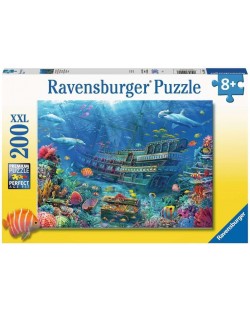 Παιδικό παζλ Ravensburger 200 XXL κομμάτια -Βυθισμένο πλοίο