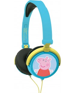 Παιδικά ακουστικά Lexibook - Peppa Pig HP015PP, μπλε