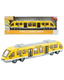 Παιδικό παιχνίδι Ocie City Service - Μετρό, 1:16, κίτρινο