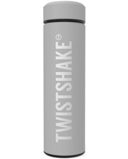 Παιδικό θερμός Twistshake - Ζεστό ή Κρύο, γκρι, 420 ml