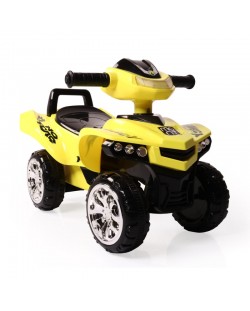 Παιδικό ATV ώθησης Moni - No Fear, κίτρινο