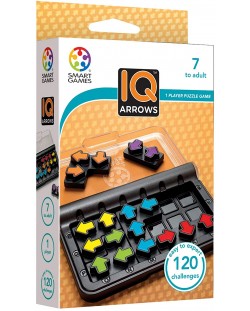 Παιδικό παιχνίδι λογικής Smart Games Pocket IQ - IQ Arrows