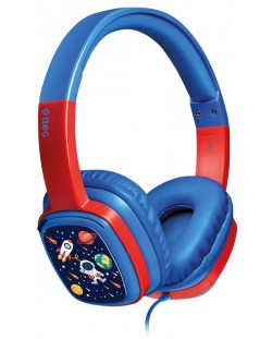 Παιδικά ακουστικά ttec - SoundBuddy, μπλε/κόκκινο