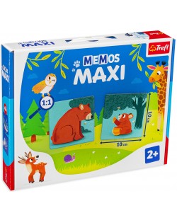 Παιδικό παιχνίδι μνήμης Memos Maxi - Ζώα γονείς και παιδιά