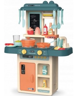 Παιδική κουζίνα με νερό Raya Toys - μπλε