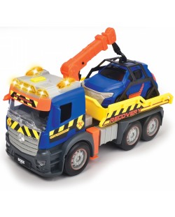Παιδικό ξύλινο Dickie Toys - Φορτηγό οδικής βοήθειας, με ήχους και φώτα