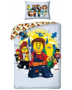 Σετ παιδικής κρεβατοκάμαρας LEGO City 1048BL