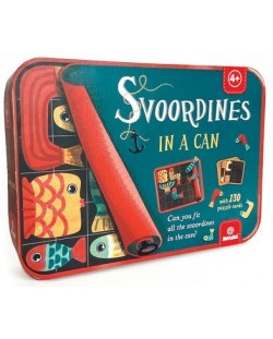 Παιδικό μαγνητικό παζλ παιχνίδι Svoora - Svoordines in a Can