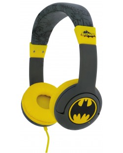 Παιδικά ακουστικά OTL Technologies - Batman, γκρι/κίτρινα