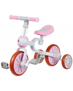 Παιδικό ποδήλατο 3 σε 1 Zizito - Reto, ροζ