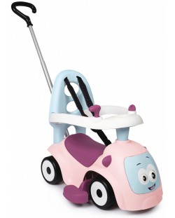 Παιδικό αυτοκίνητο ώθησης Smoby, κυκλάμινο ροζ