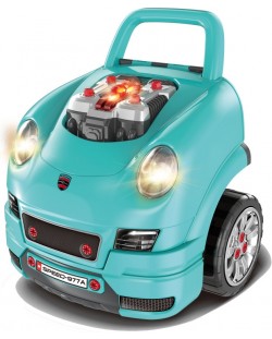 Παιδικό διαδραστικό αυτοκίνητο Buba - Motor Sport, μπλε