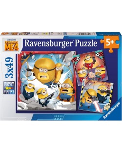 Детски пъзел Ravensburger 3 x 49 κομμάτια - Εγώ ο καταραμένος 4