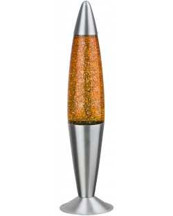 Διακοσμητικό φωτιστικό Rabalux - Glitter, 25 W, 42 x 11 cm,πορτοκαλί
