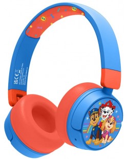 Παιδικά ακουστικά OTL Technologies - Paw Patrol, ασύρματα, μπλε/πορτοκαλί