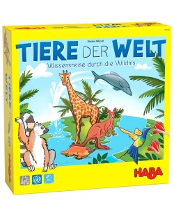 Παιδικό επιτραπέζιο παιχνίδι   Haba - Τα ζώα του κόσμου