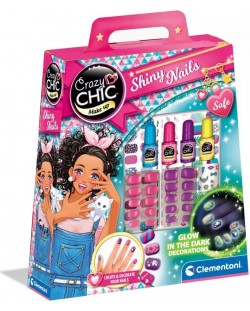 Παιδικό σετ Clementoni Crazy Chic - Shiny nails