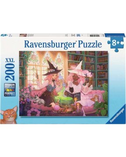 Παιδικό παζλ Ravensburger 200 XXL κομμάτια - Μαγευτική βιβλιοθήκη