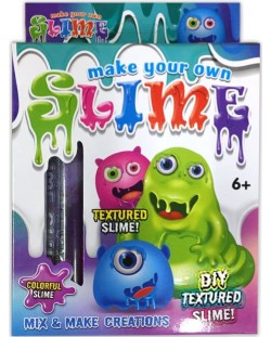 Παιδικό σετ Raya Toys - DIY slime, μωβ, με γκλίτερ