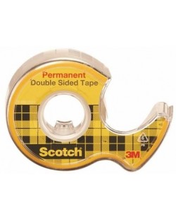 Αυτοκόλλητη ταινία διπλής όψης Scotch - 12,7 mm/ 6,3 m, με δοσομετρητή