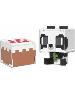 Φιγούρα δράσης  Mattel Games: Minecraft - Panda &Cake (Flippin Figs)