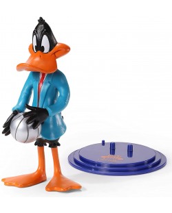 Φιγούρα δράσης The Noble Collection Animation: Space Jam 2 - Daffy Duck (Bendyfigs), 19 cm