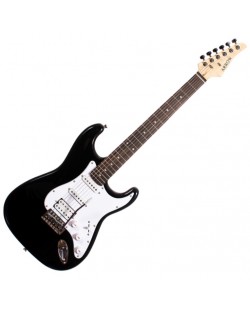 Ηλεκτρική κιθάρα Arrow ST - 211 Deep Black Rosewood/White