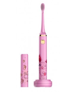 Ηλεκτρική οδοντόβουρτσα IQ - Kids Pink, 2 κεφαλές, ροζ