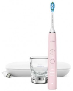 Ηλεκτρική οδοντόβουρτσα Philips Sonicare - HX9911/29, 1 Ανταλλακτικό, ροζ