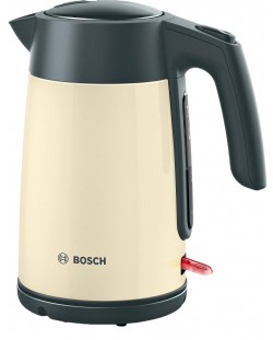 Ηλεκτρικός βραστήρας Bosch - TWK7L467, 2400 W, 1.7 l, μπεζ