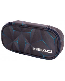 Σχολική κασετίνα Astra Head - 3D, μπλε, AC5 maxi, 1 φερμουάρ