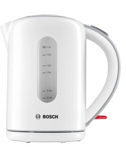Ηλεκτρικός βραστήρας Bosch - TWK7601, 2200 W, 1,7 l, λευκό