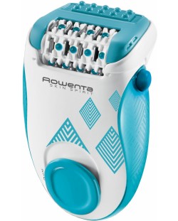 Αποτριχωτική συσκευή Rowenta - SKIN SPIRIT EP2910F1, 2 επιπέδων, λευκό/μπλε