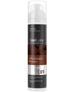 Erayba CoolColor Χρωστική ουσία μαλλιών, C01 Chocolate Brown, 100 ml