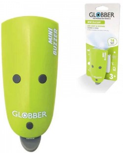 Φακός για σκούτερ ή ποδήλατο Globber - Με 15 μελωδίες, πράσινος