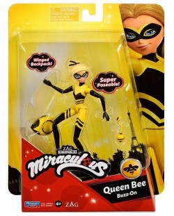 Φιγούρα  Playmates Miraculous - Queen Bee, Buzz-On,με αξεσουάρ