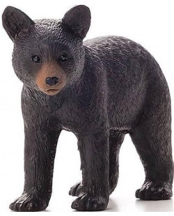 Φιγούρα Mojo Animal Planet -  Αρκουδάκι μωρό, μαύρο