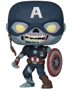 Φιγούρα Funko POP! Marvel: What If…? - Zombie Captain America #941