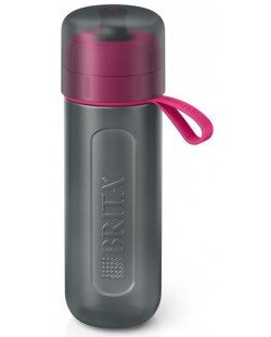 Μπουκάλι νερού φιλτραρίσματος  BRITA - Fill&Go Active, 0.6 l,ροζ