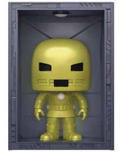 Φιγούρα Funko POP! Deluxe: Iron Man - Hall of Armor (Model 1 Golden Armor) (Metallic) (PX Previews Exclusive) #1035