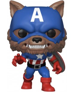 Φιγούρα Funko POP! Marvel: Captain America - Capwolf (Convention Limited Edition) #882