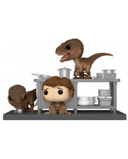 Φιγούρα Funko POP! Moment: Jurassic Park - Tim Murphy with Velociraptors (Special Edition) #1199