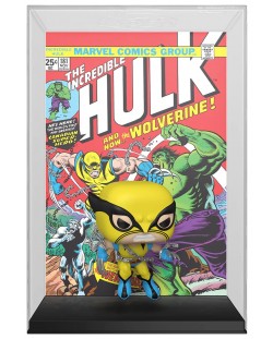 Φιγούρα  Funko POP! Comic Covers: The Incredible Hulk - Wolverine (Special Edition) #24